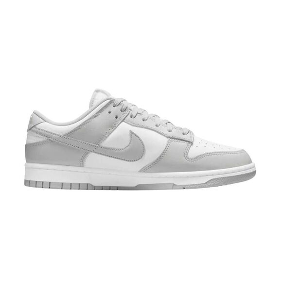 NWB NIKE Dunk Low Retro "White/Grey Fog" Sneakers Size 9 - Picture 1 of 6